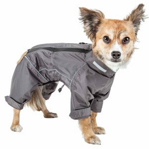 Dog Helios (R) Hurricanine Waterproof and Reflective Full Body Dog Coat - 1 of 4