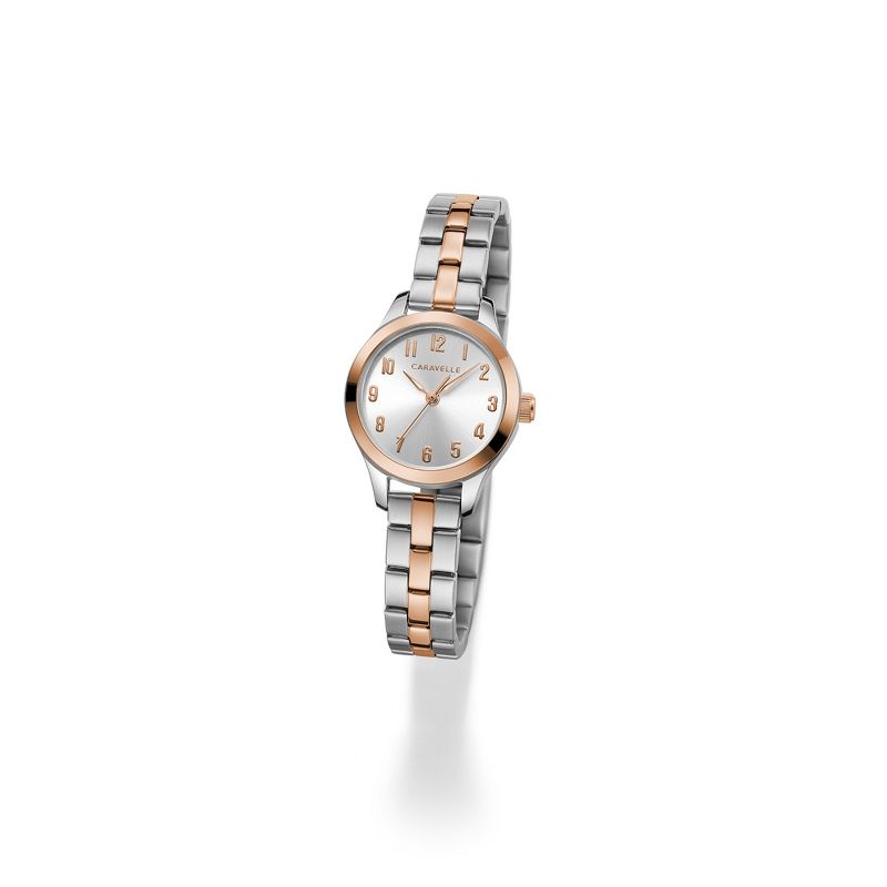 Caravelle designed by Bulova Ladies' Classic Petite 3-Hand Quartz Watch, Arabic Marker, 4 of 6