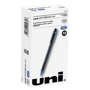 uni AIR Porous Point Pens, Medium Point, 0.7mm, Blue Ink, 3/Pack (1926810)