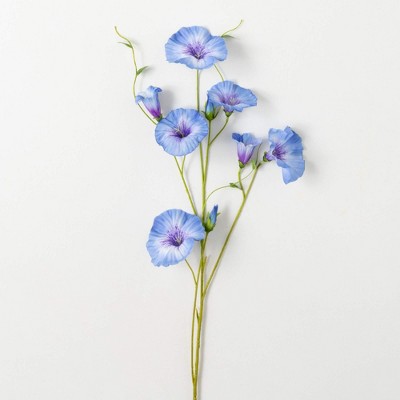Sullivans Artificial 42" Lapis Blue Morning Glory Spray
