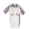 Hudson Baby Infant Boys Quilted Cotton Long-Sleeve Gowns 3pk, Football, 0-6 Months - 2 of 2