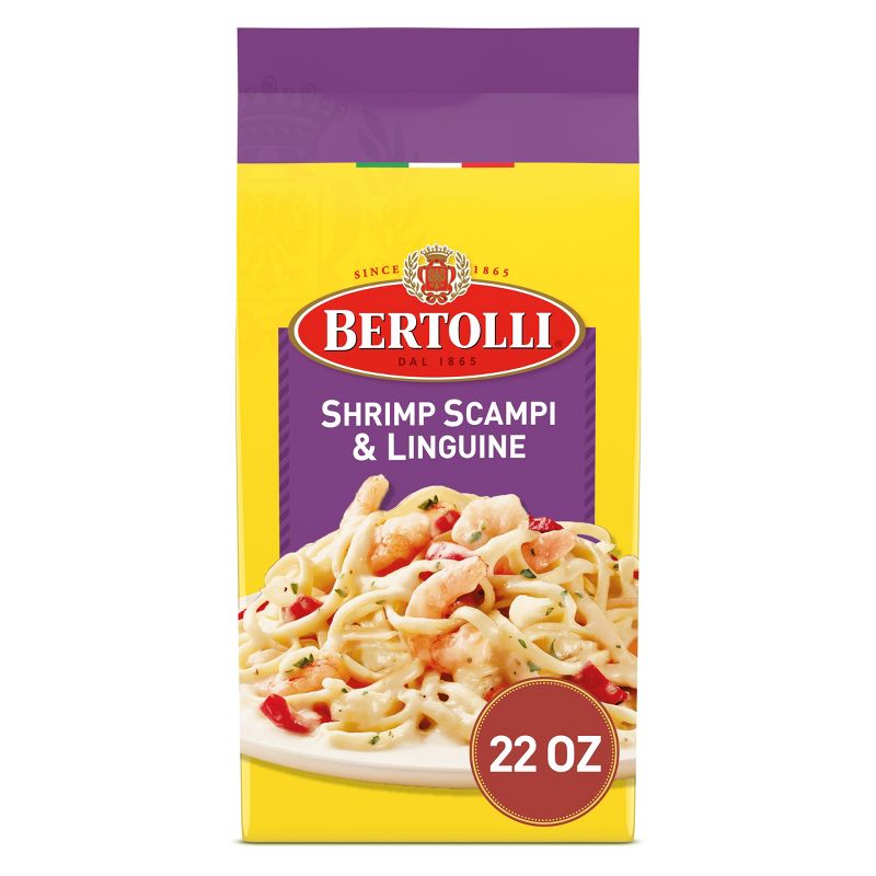 Bertolli Frozen Shrimp Scampi &#38; Linguine - 22oz, 1 of 5