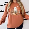 Simply Sage Market Women's Ghost Watercolor Long Sleeve Garment Dyed Tee - 2 of 4