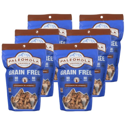 Paleonola Grain Free Cinnamon Blueberry Granola - Case of 6/10 oz