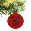 New Jersey Institute of Technology Highlanders Logo Mini Small Tiny Wood Christmas Tree Holiday Ornament - 3 of 4