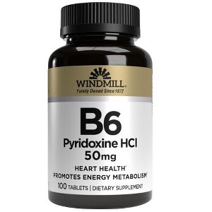 Windmill Vitamin B-6 50 mg Tablets - 100 Ct - 1 of 1