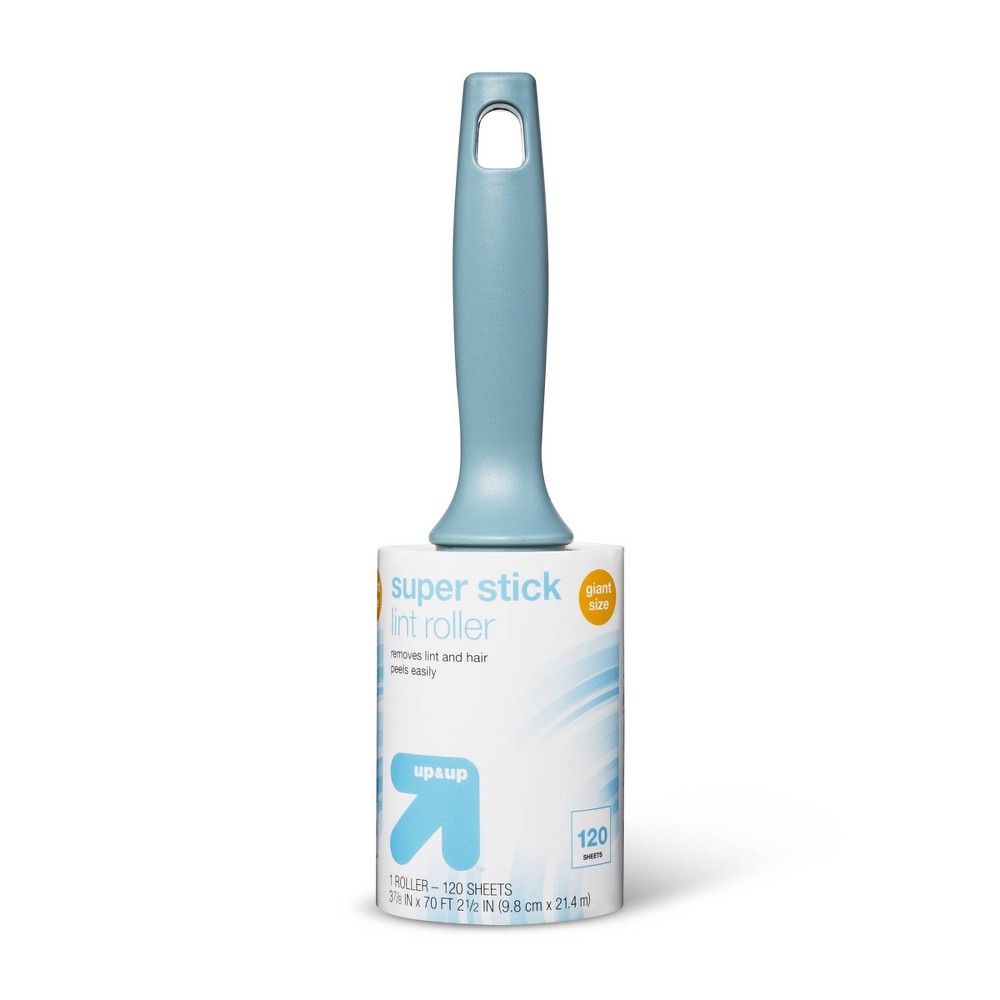 2 Lint Roller 120 Sheets - up & up, Light Blue