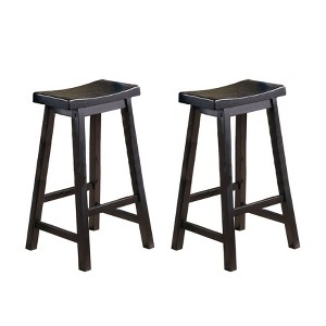NicBex Dining Chairs Set of 2 Backless Saddle Casual Dining Home Furniture Seat Bar Stools for Kitchen, Bedroom - 1 of 4