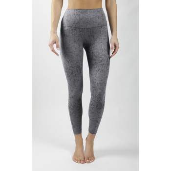 Yogalicious Leggings Women's Small RN144527 Black Mesh On Sides Pre-Owned