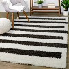 Balta Rugs 5'3"x7' Abbott Stripe Kids' Rug Gray: Rectangle, High Pile, Fade & Stain-Resistant, OEKO-TEX Certified - 2 of 4