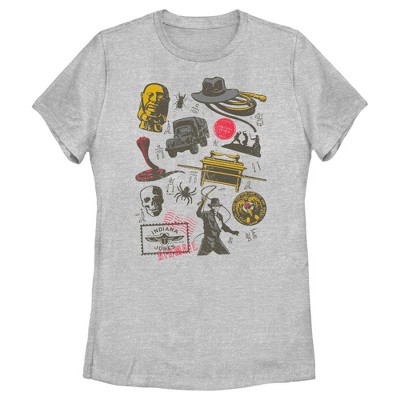 Raiders of The Lost Ark T-Shirt Women Summer Fashion Loose Cotton