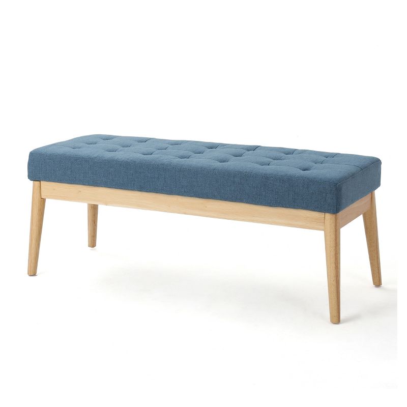 Saxon Upholstered Bench - Christopher Knight Home, 1 of 8