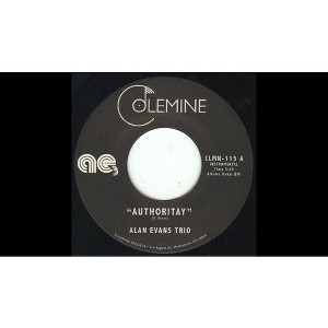 Alan Evans Trio - Authority/Drop Hop (vinyl 7 inch single) - 1 of 1