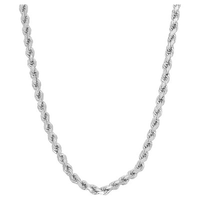 Tiara Gold Over Silver 24 Figaro Chain Necklace : Target