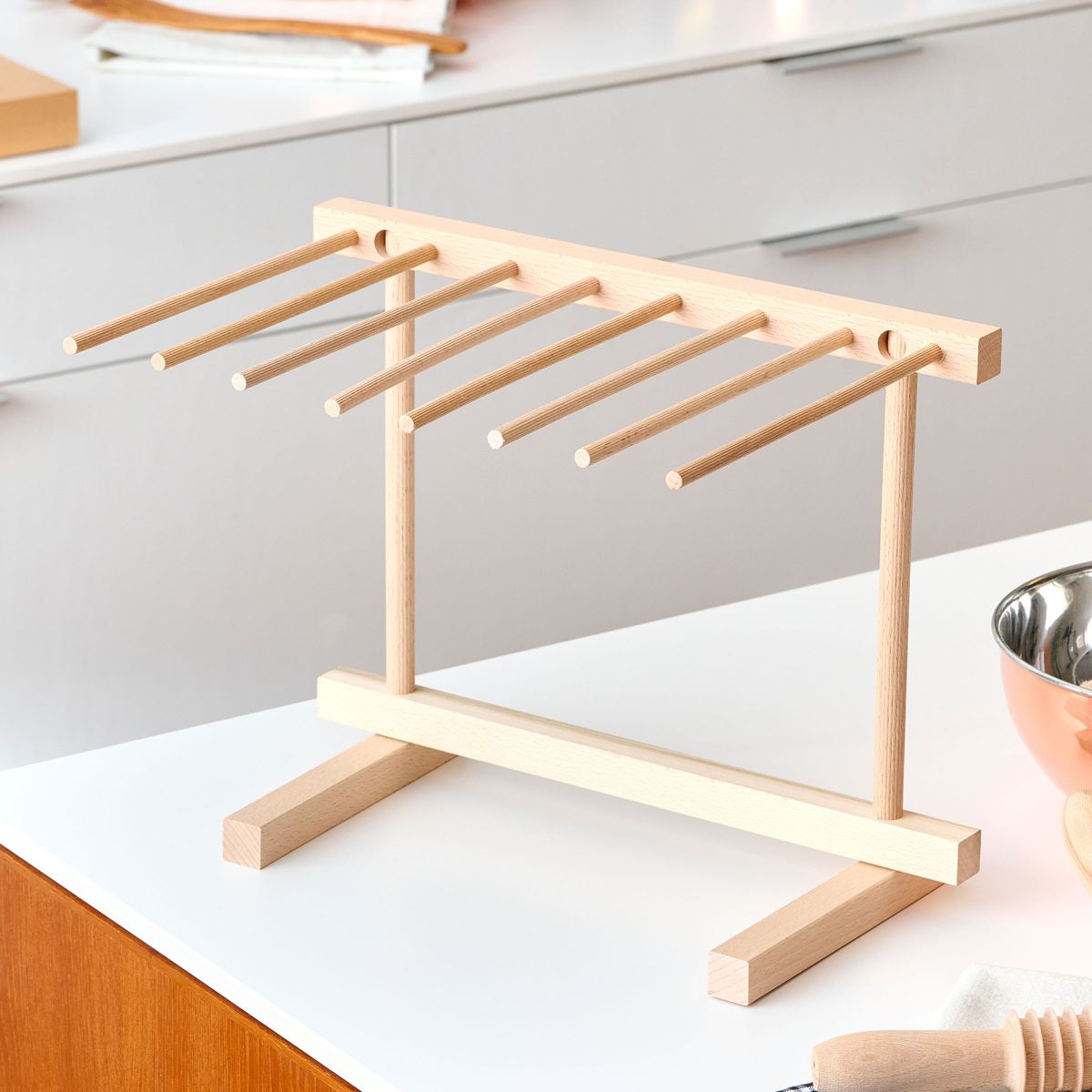 Classic Cuisine Pasta Drying Rack with 8 Bars - thumbnail 7