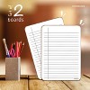 SCRIBBLEDO Mini College Ruled Lined 2-Pack 5”x7” Dry Erase Board - 3 of 4