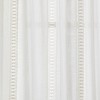 1pc 42"x84" Light Filtering Lace Trim Curtain Panel Sour Cream - Opalhouse™ - image 4 of 4