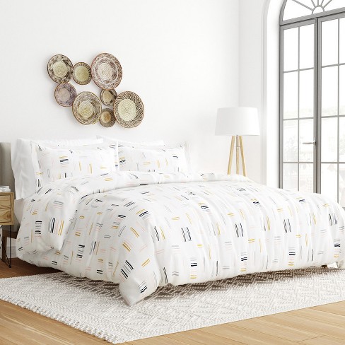 Reversible Comforter and Shams Set, Ultra Soft, Easy Care, - Becky  Cameron™, Full/Queen, Navy / Light Gray