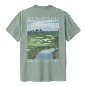 Men's Golf Champions Cup Short Sleeve Graphic T-Shirt - Sage Green