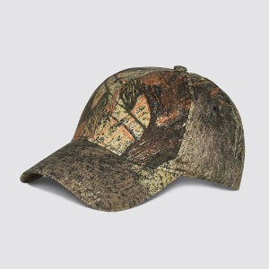 Tirrinia Men's Cotton Embroidery Baseball Hat, Adjustable Hunting Cap, Air Mesh Back - 1 of 3