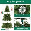 Tangkula 6 FT Pre-Lit New PE & PVC Christmas Tree 3-Minute Quick Shape with Storage Bag - 4 of 4