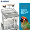 Prevue Pet Products Wrought Iron Select Bird Cage Pewter Hammerstone 3151BLK - 3 of 4