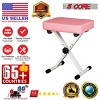 Racxily 5 Core Keyboard Bench 3 Inch Padded Cushioned Piano Stool Height Adjustable Guitar Seat Heavy Duty Folding Portable Musician Chair - 3 of 4