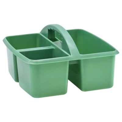 Teacher Created Resources Eucalyptus Green Plastic Storage Caddy (Pack of 6)