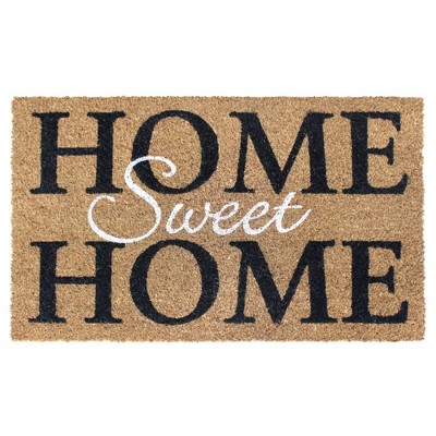 Tufted Home Sweet Home Doormat White - Raj
