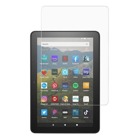 Amazon 100% TEMPERED GLASS Screen Protector for Amazon Fire HD 8 HD 8 Plus 2020 /10th 5055782967695 