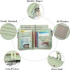 Clotth Small Wallet for Women,Bifold RFID Blocking Credit Card Case Purse with Zipper Pocket – Compact Design for Daily Use,Travel - 4 of 4