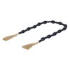 Cheung's Akaida Dark Blue Mixed Wooden Bead Tassel Decor - 3 of 4