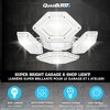 Bell + Howell Quadburst Pro 360° Coverage LED Garage Light – 8000 Lumens Multi-Directional Screw-In Shop Light - 2 of 4