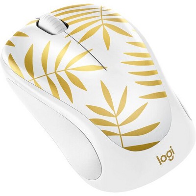 Logitech Wireless Mouse  Design Collection Limited Edition Wireless 3-button Ambidextrous Mouse Bamboo