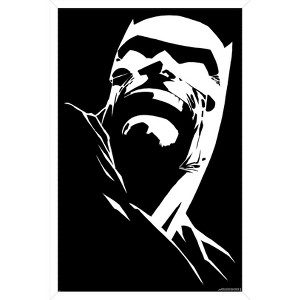 Trends International DC Comics Batman - White Cowl Framed Wall Poster Prints - 1 of 4