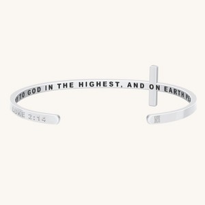 Mantra Jewelry - Luke 2:14: Glory To God In The Highest, And On Earth Peace - 1 of 4