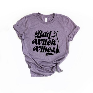 Simply Sage Market Women's Bad Witch Vibes Short Sleeve Graphic Tee - 1 of 4