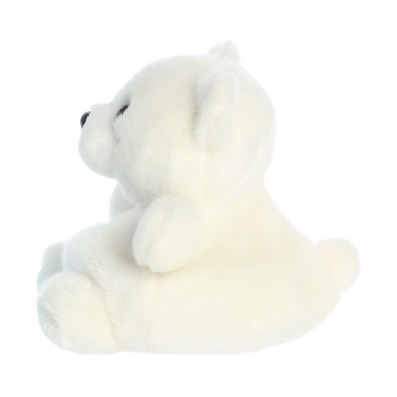 Aurora Mini White Palm Pals 5" Puck Polar Bear Adorable Stuffed Animal, 5 of 6