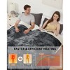 Electric Blanket, Washable Soft Velvet Heated Blankets with 4 Heating Levels, 4H Auto Shut Off, ETL Certified for Bedroom - 3 of 4