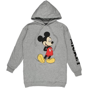 Disney Women's Mickey Mouse Classic Pose Oversized Hoodie - 1 of 4
