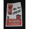 Orange Crush In A Glass 'Me For Crush' Men's Black Graphic Sleep Shorts - 2 of 3