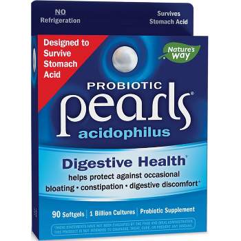 Nature's Way Probiotic Pearls Acidophilus 1 Billion Cfu 90 Sgels