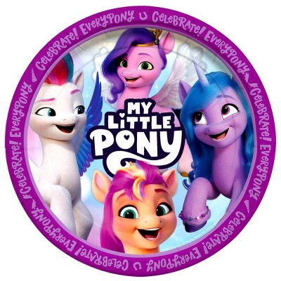 Treasures Gifted My Little Pony Plates 7in - My Little Pony Party Supplies - 24 Pack