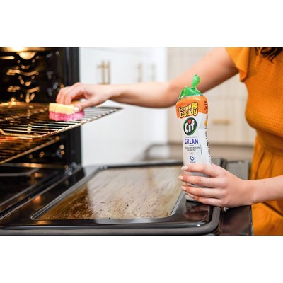 Scrub Daddy Cif All-Purpose Cleaners - Lemon - 21oz: Cleaners and Disinfectants, 21oz, Cream Form, For Ovens and Stoves
