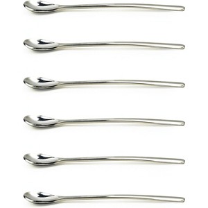 RSVP tiny Salt Condiment Spoon, 6 pc set - 1 of 4