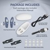 MEDca Digital Hearing Aids for Seniors, (Pair of 2) Personal Hearing Enhancement Behind, The, Ear BTE Aid PSAP Sound Amplifier, Rechargeable - 4 of 4