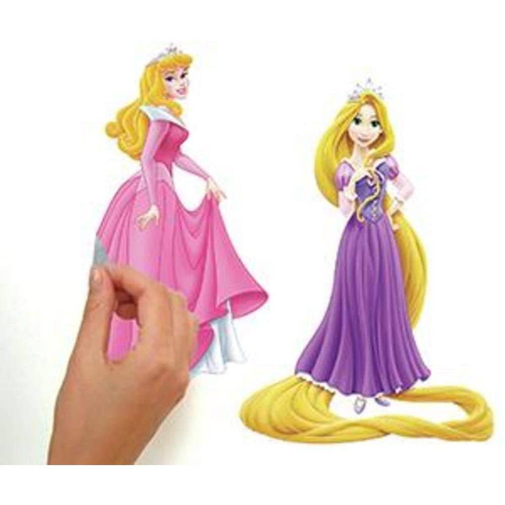 Photos - Other interior and decor Roommates Disney Princess Glow Princess Peel and Stick Kids' Wall Decal 