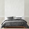 Supima Washed Sateen Duvet & Sham Set - Casaluna™ - 2 of 4