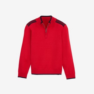 RAW X Kid's and Boy's Quarter-Zip Pullover Sweater - 1 of 4