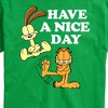 Men's - Garfield - Have A Nice Day Garfield and Odie Short Sleeve Graphic T-Shirt - 2 of 4